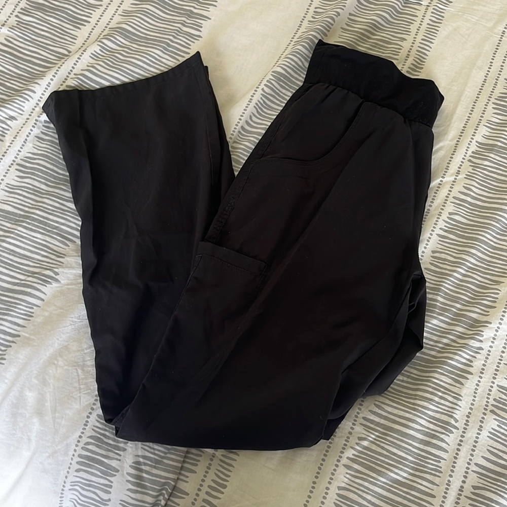 Black scrub bottoms